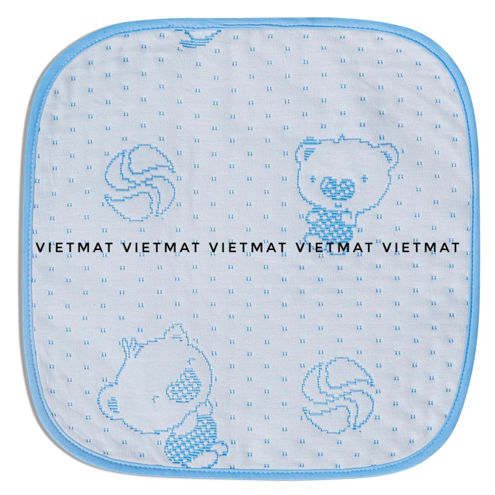 Combo 10 Tấm lót chống thấm 4 lớp VIETMAT size 30x30cm màu Xanh