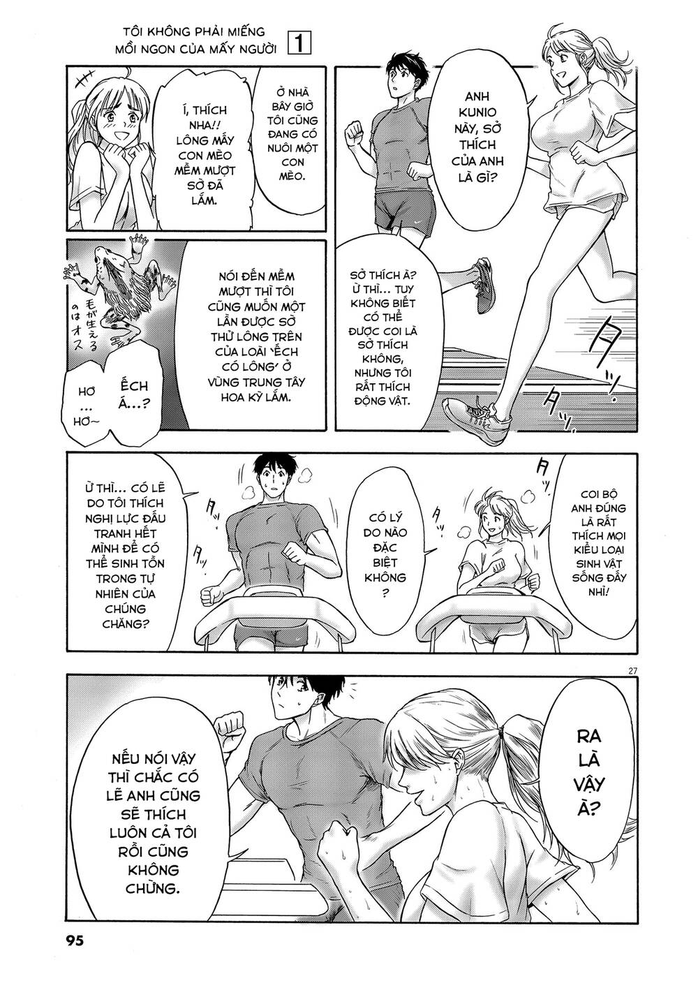 tôi không phải miếng mồi ngon của mấy người! chapter 2 27