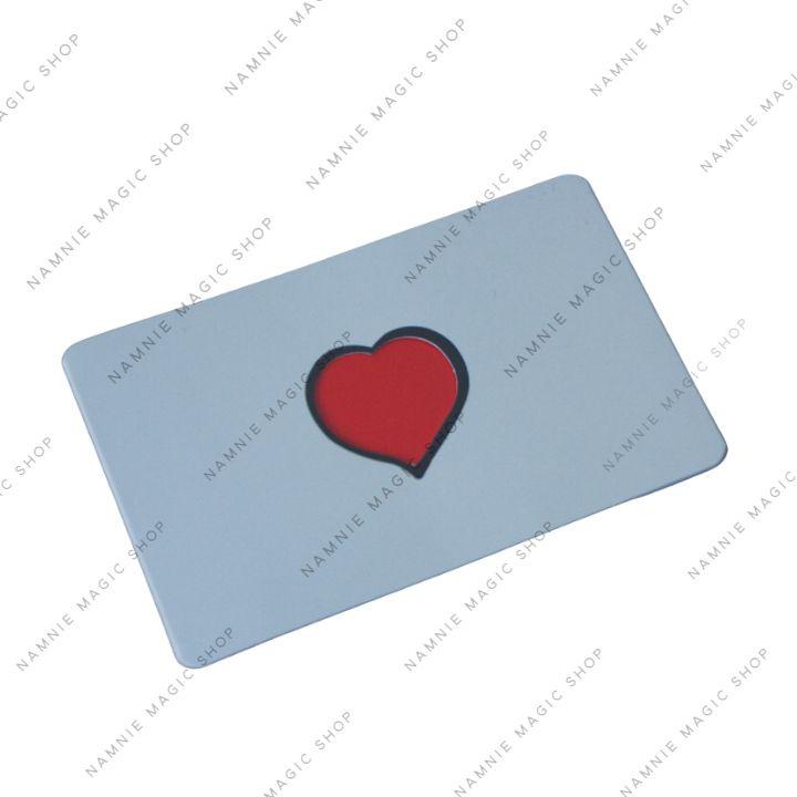 Ảo Thuật Tỏ Tình, Thẻ Bài Biến Trái Tim Thành Màu Đỏ I Love You Card, Biểu Diễn Close Up Đường Phố Cực  Đáng Yêu