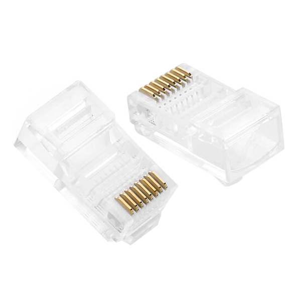 Hình ảnh Hộp 100 Cái Đầu Bấm Mạng Ugreen RJ45 CAT5 50246 - Hàng Chính Hãng