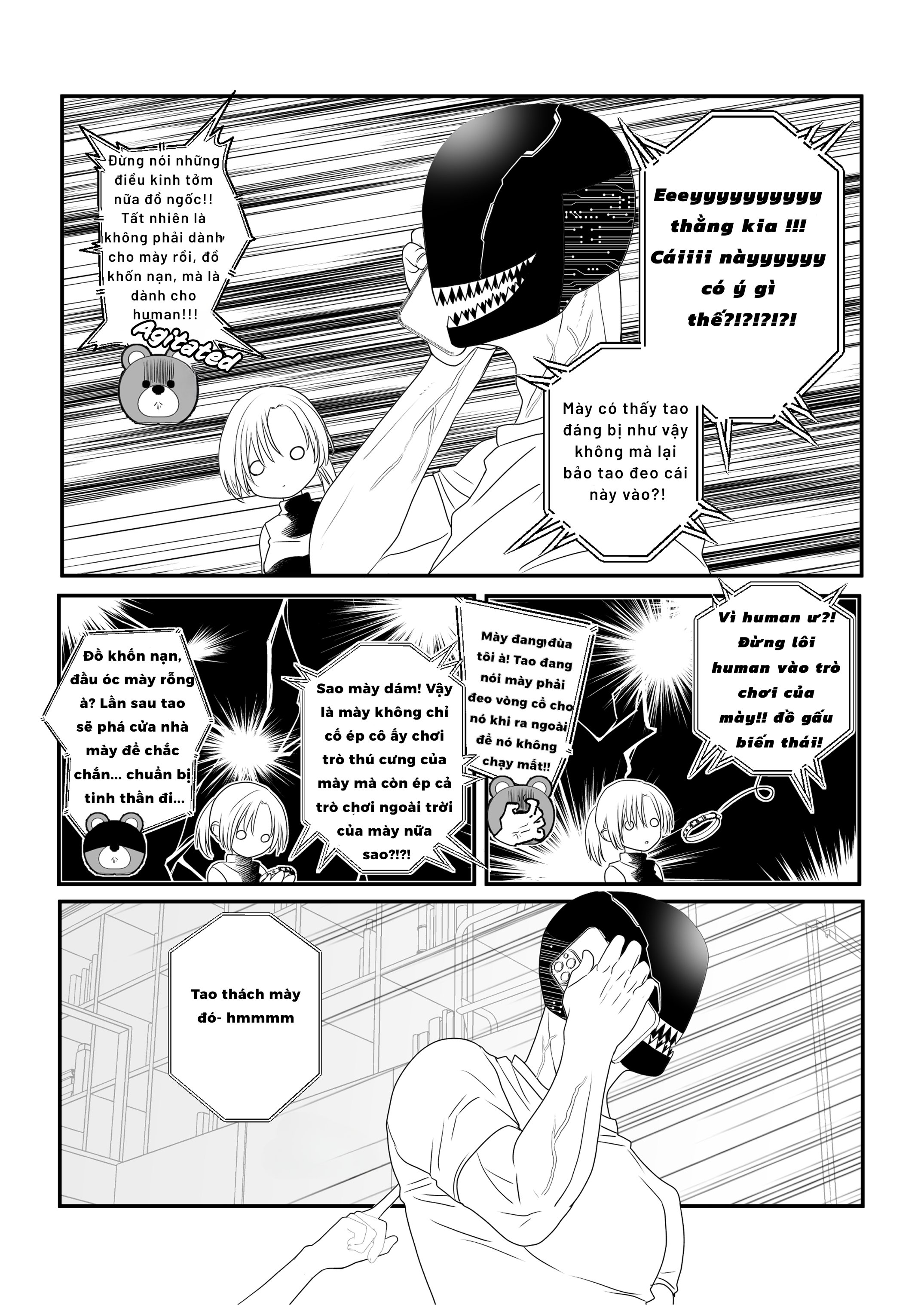 anh chàng đầu quái dị và cô gái loài người chapter 3 8