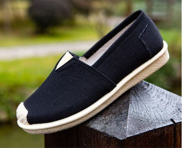 Giày lười slip on nữ bọc cói vintage dáng basic GL1