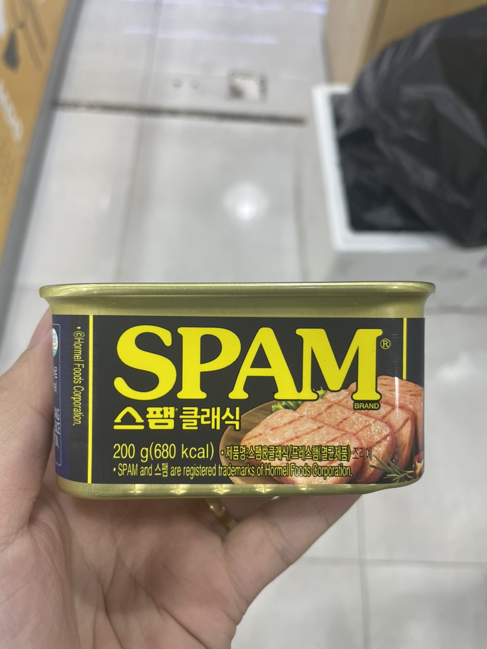 Thịt Giăm Bông Spam Classic Hàn Quốc Hộp 200g / 스팸 클래식 200g