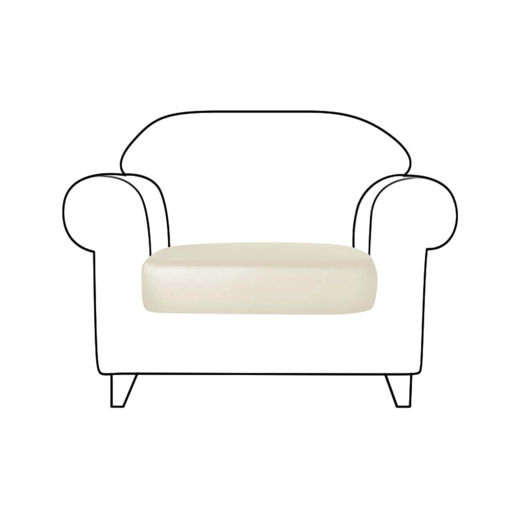 PU-Leather Stretch Sofa Seat Cushion Cover Slipcover