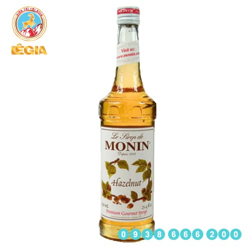 Siro Monin Trái Phỉ 750ml (Hazelnut Syrup)