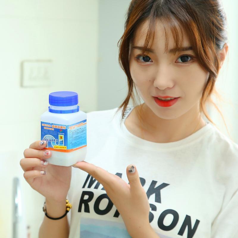 Chai bột thông tắc cống thần thánh, bột tẩy vệ sinh bồn cầu, thông tắc cống cực mạnh, thông cống