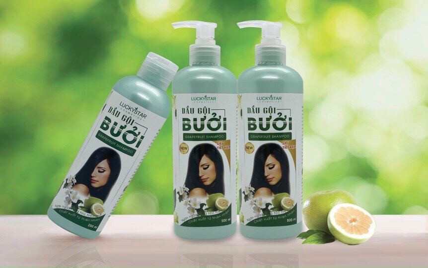 Dầu Gội Tinh Chất Bưởi Lucky Star - 500ml