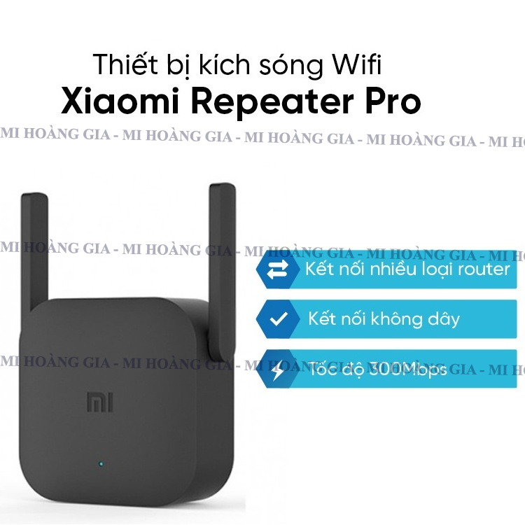 Hình ảnh Bộ Kích Sóng Wifi Xiaomi Repeater Pro - Hàng Nhập Khẩu