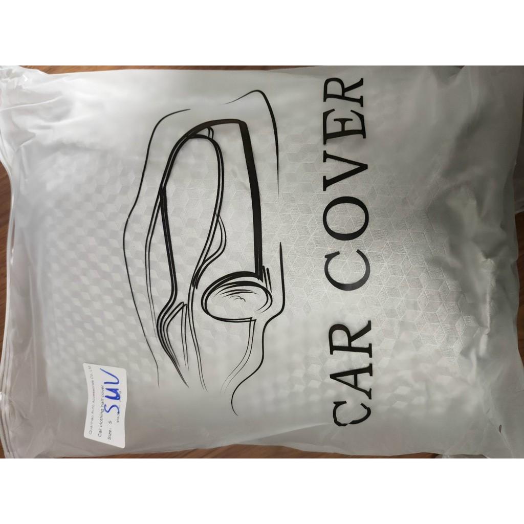 Bạt phủ nửa xe ô tô cao cấp 3 lớp chống nắng, chống trầy xước, bạt phủ xe ô tô