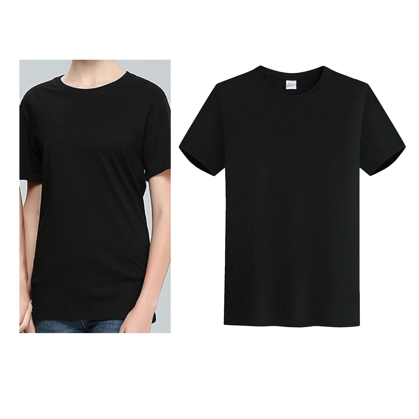 Men Women T-Shirt Clothing Crew Neck Short Sleeve Tee Classic Couple Modal T Shirts Travel Sports Summer Tops Plus Size