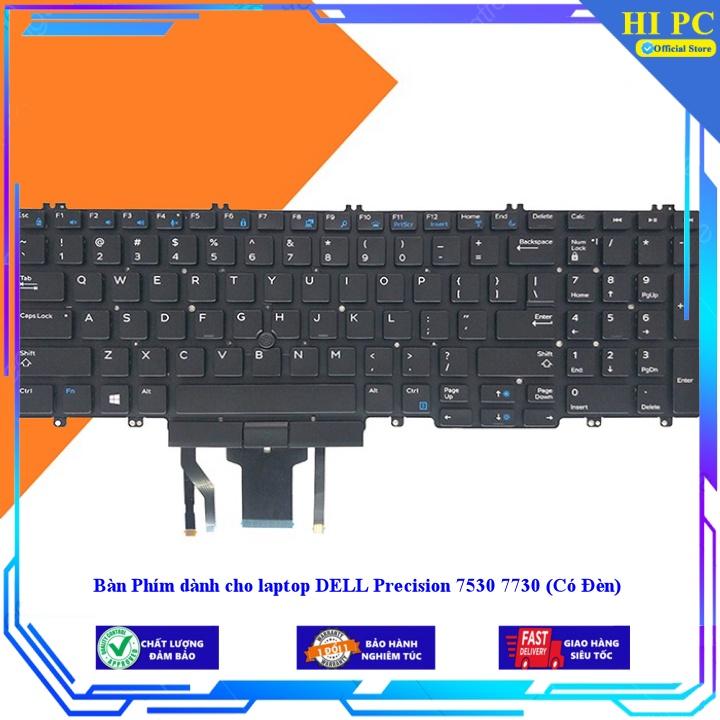 Bàn Phím dành cho laptop DELL Precision 7530 7730 - Hàng Nhập Khẩu