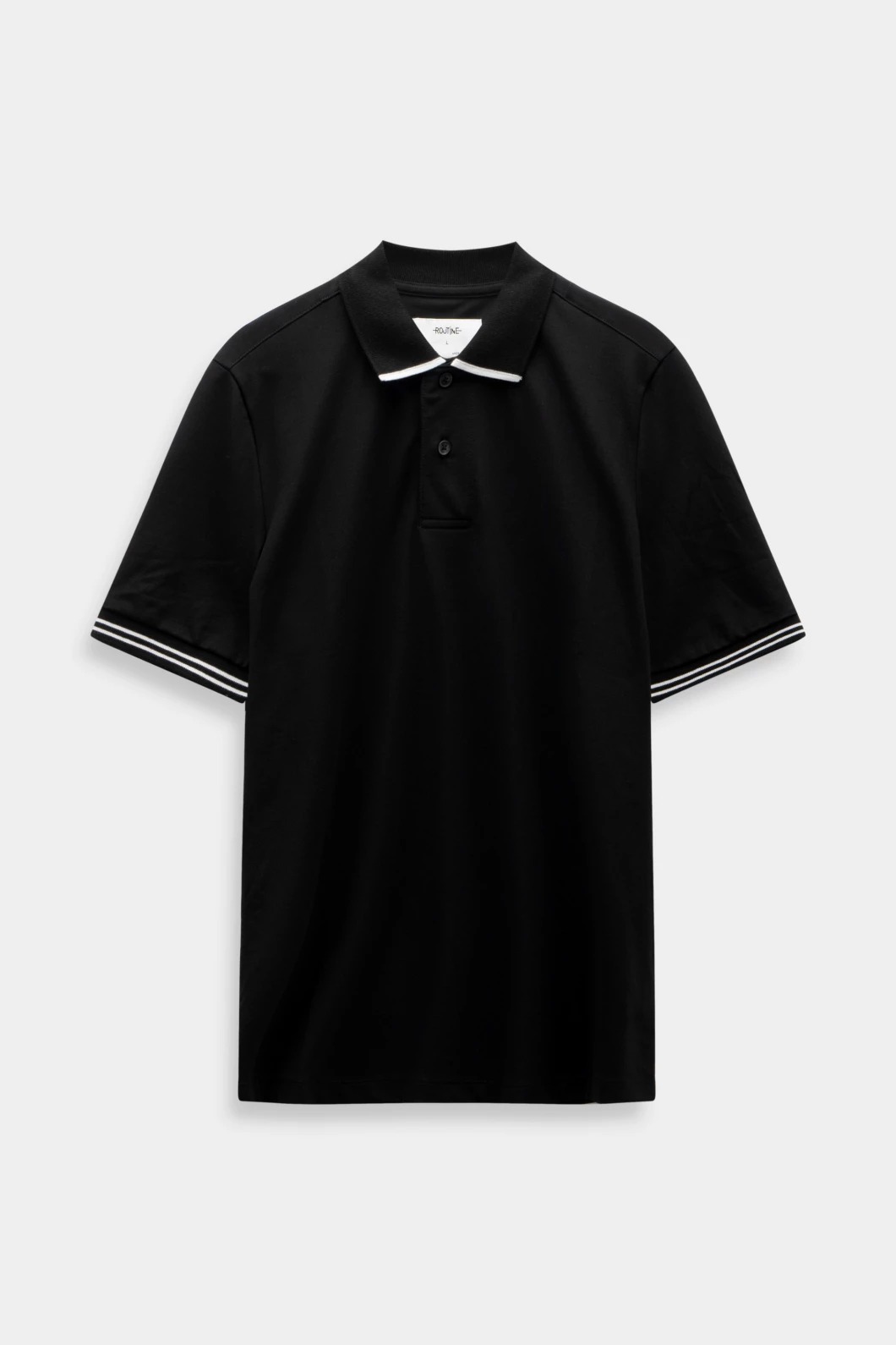 Áo Polo Nam ROUTINE Tay Bo Cổ V Phối Viền Form Fitted - 10S23POL057 | LASTORE MENSWEAR