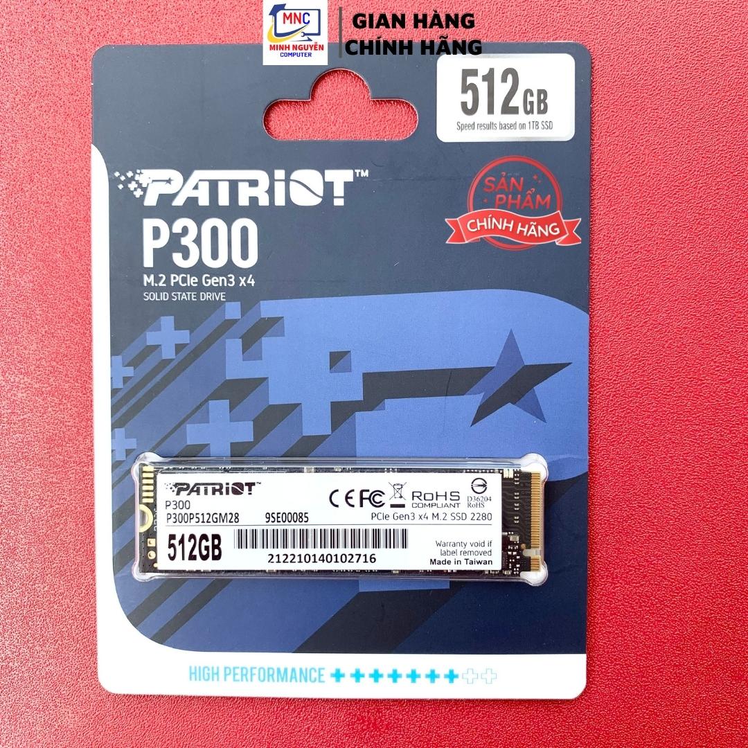 Ổ cứng SSD PATRIOT 256G P300 M.2 2280 NVMe Gen 3x4 - P300P128GM28 - Hàng Chính Hãng