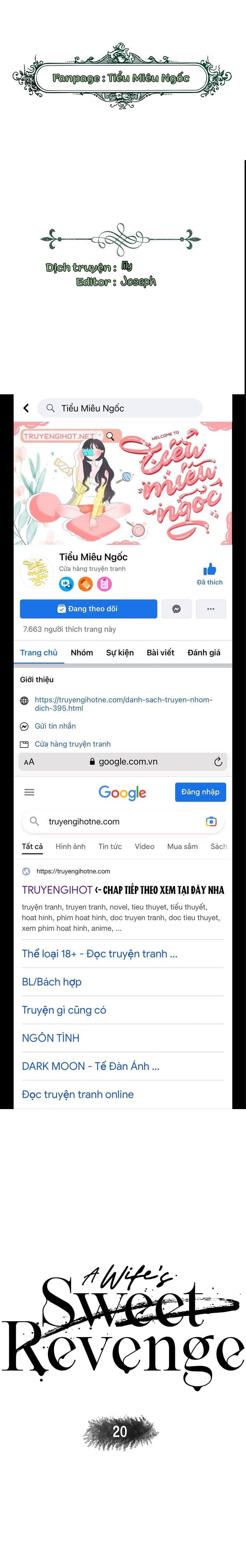 sự trả thù ngọt ngào của vợ tôi chapter 39 1