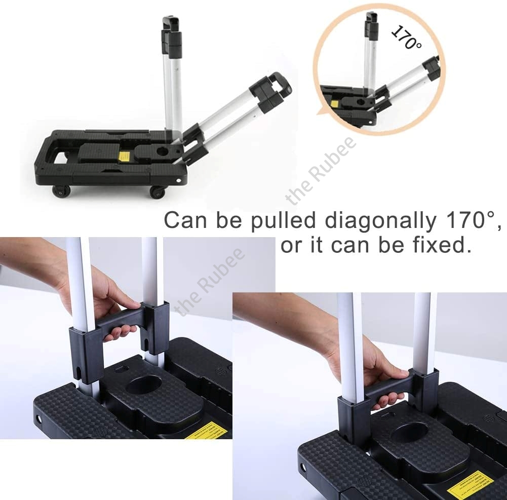 Xe đẩy hàng gấp gọn - Tải trọng 125kg - Trusted by the Rubee