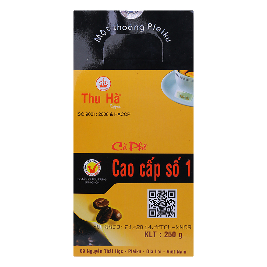 Cà Phê Bột Cao Cấp Số 1 Thu Hà (250g / Hộp)