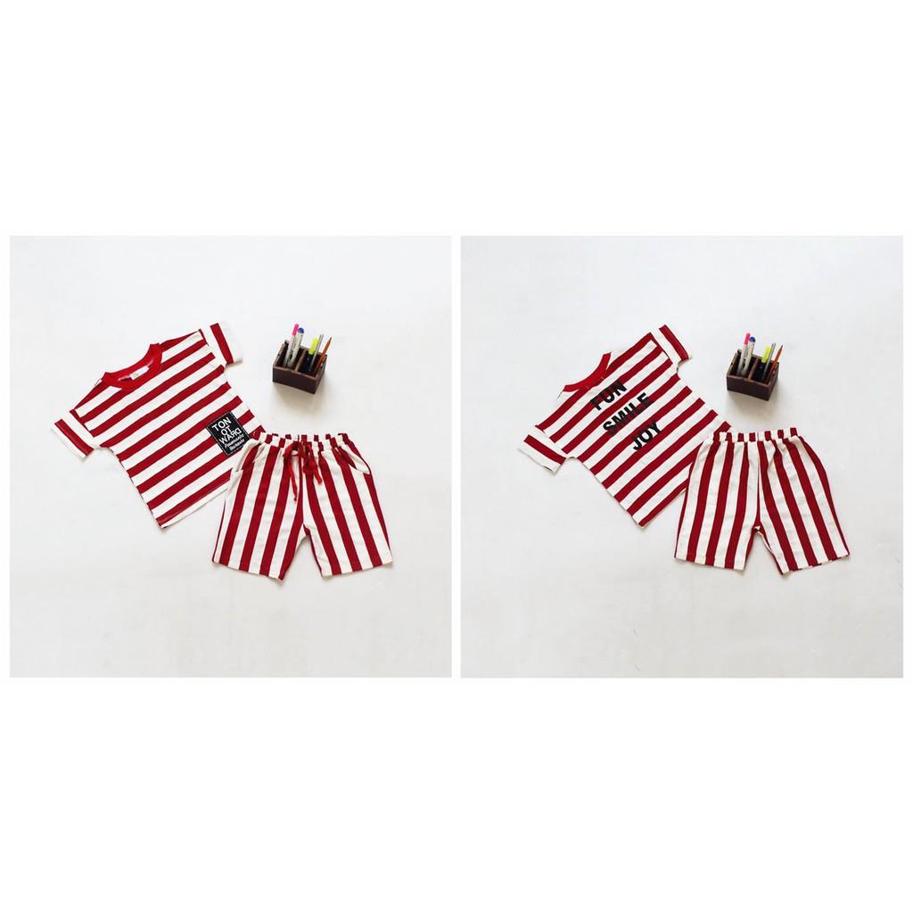 SÉT BỘ THUN CARO BÉ TRAI