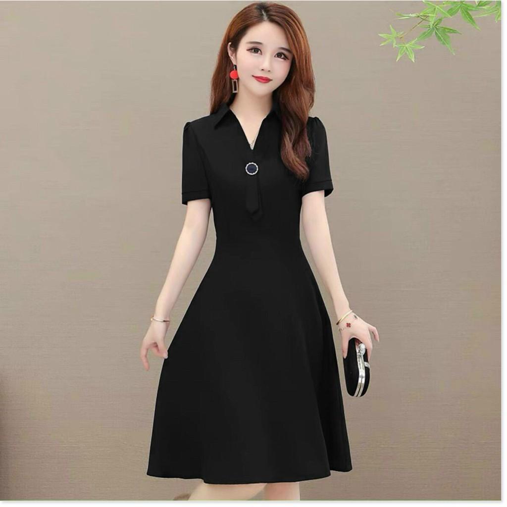 ĐẦM COTTON LẠNH,THẮT NƠ,HỌA TIẾT TRƠN,ĐẶC BIỆT LÀ CHẤT LIỆU VÃI THOÁNG MÁT LANA FASHION