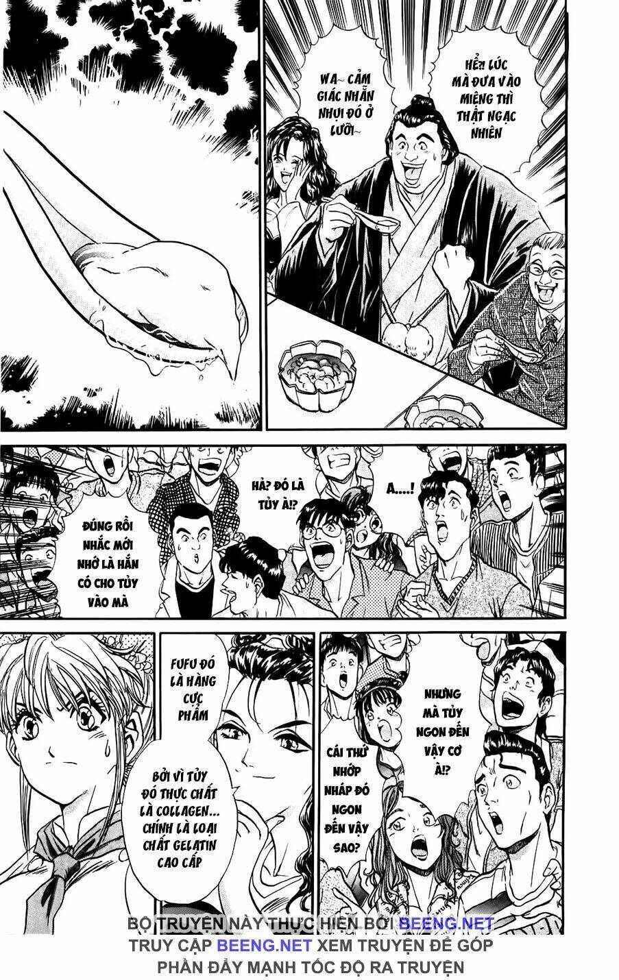 iron wok jan - đầu bếp siêu đẳng chapter 80 9