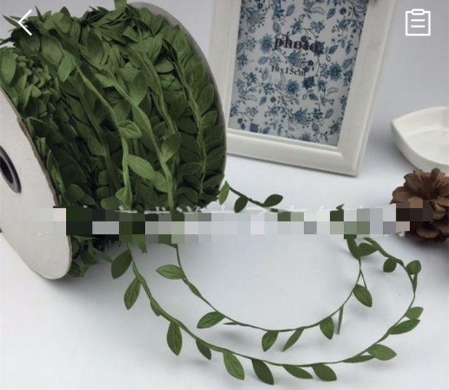 Set 10m dây lá trang trí