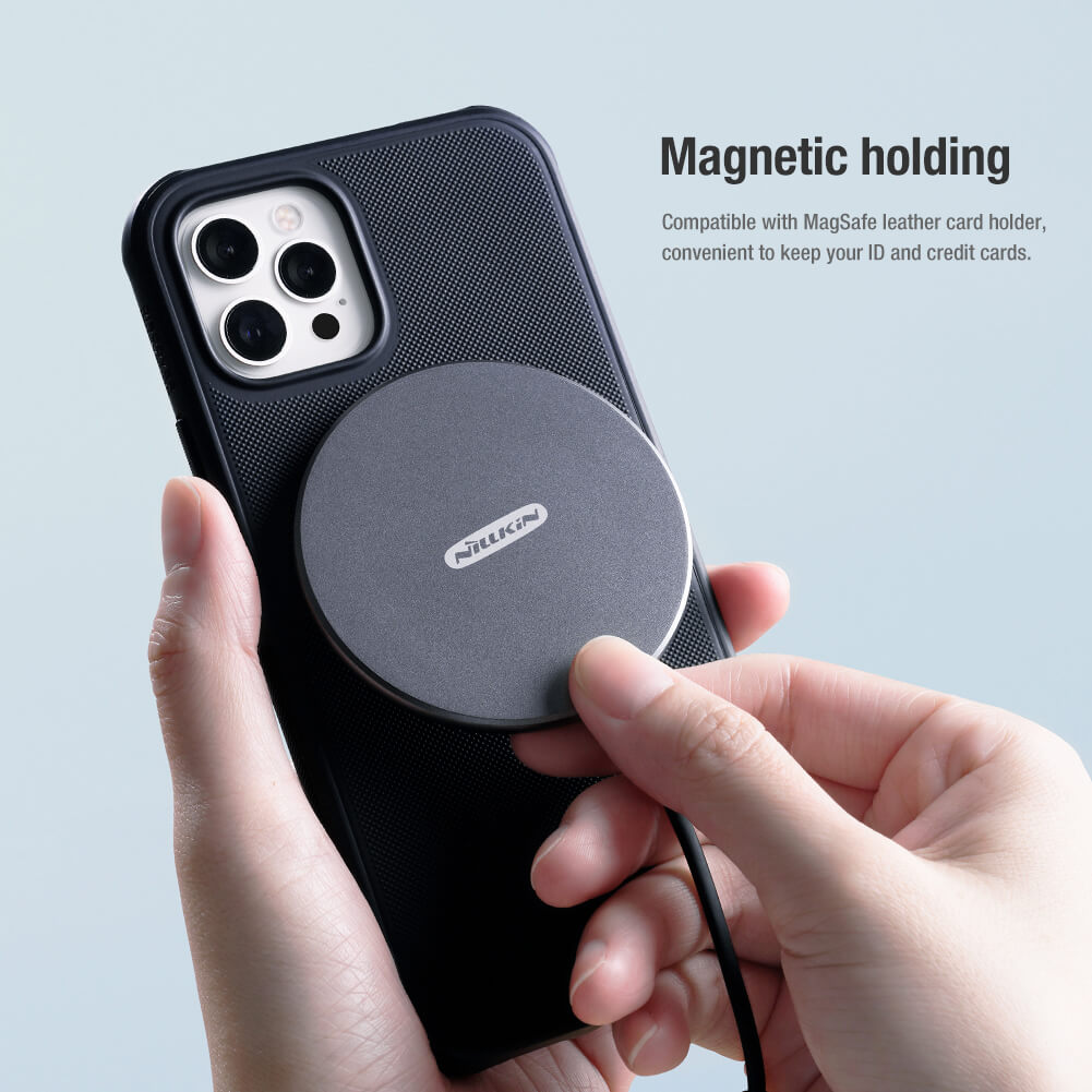 Ốp lưng cho iPhone 12 Pro Max 6.7 inch chống sốc mặt lưng nhám hiệu Nillkin Super Frosted Shield Pro cho khả năng chống sốc cực tốt, chất liệu cao cấp, mặt lưng nhám sang trọng - Hàng chính hãng