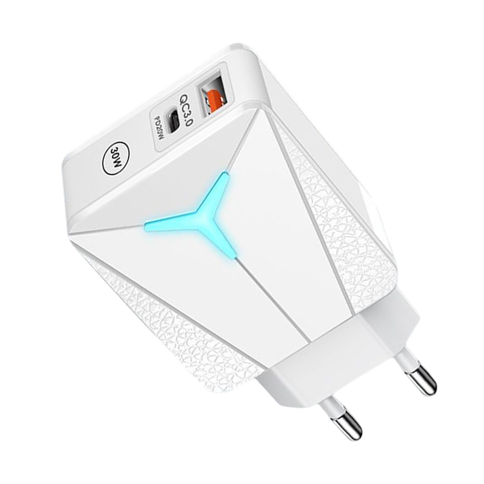 Phone Charger Plug Portable PD 20W .0 Converter for Home Use Travel