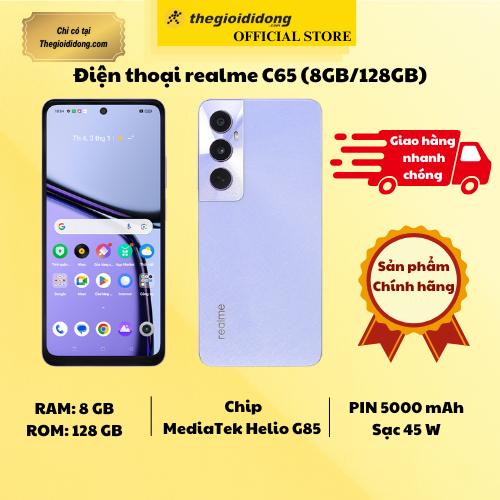 Điện thoại realme C65 (8GB/128GB) - Hàng Chính Hãng