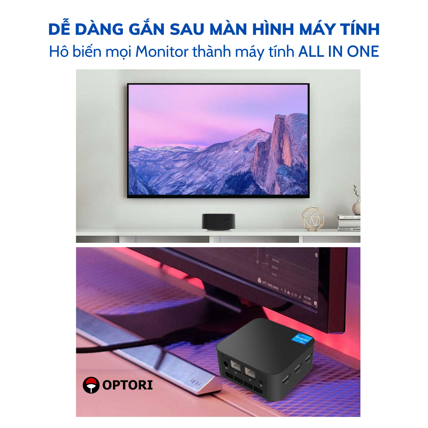 Máy tính để bàn mini – Máy chủ Server – Mini PC – Intel NUC Intel N100 (Hàng chính hãng)