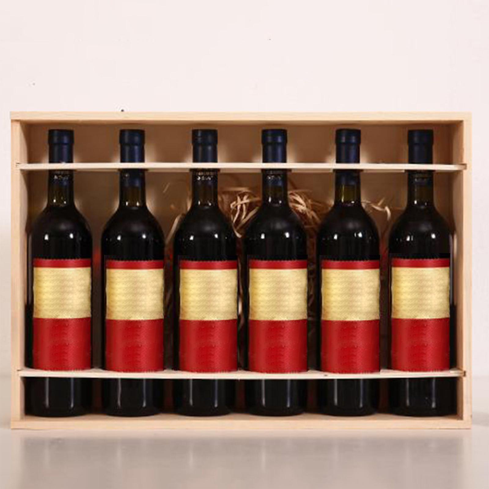 Gift Box Portable Wooden  Box for Celebrations Holiday Housewarming