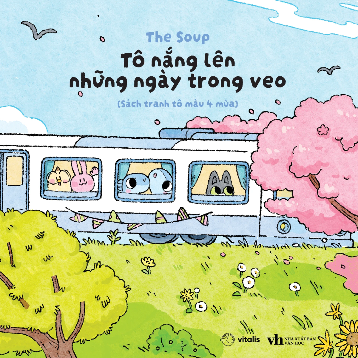 Sách - Tô Nắng Lên Những Ngày Trong Veo - The Soup