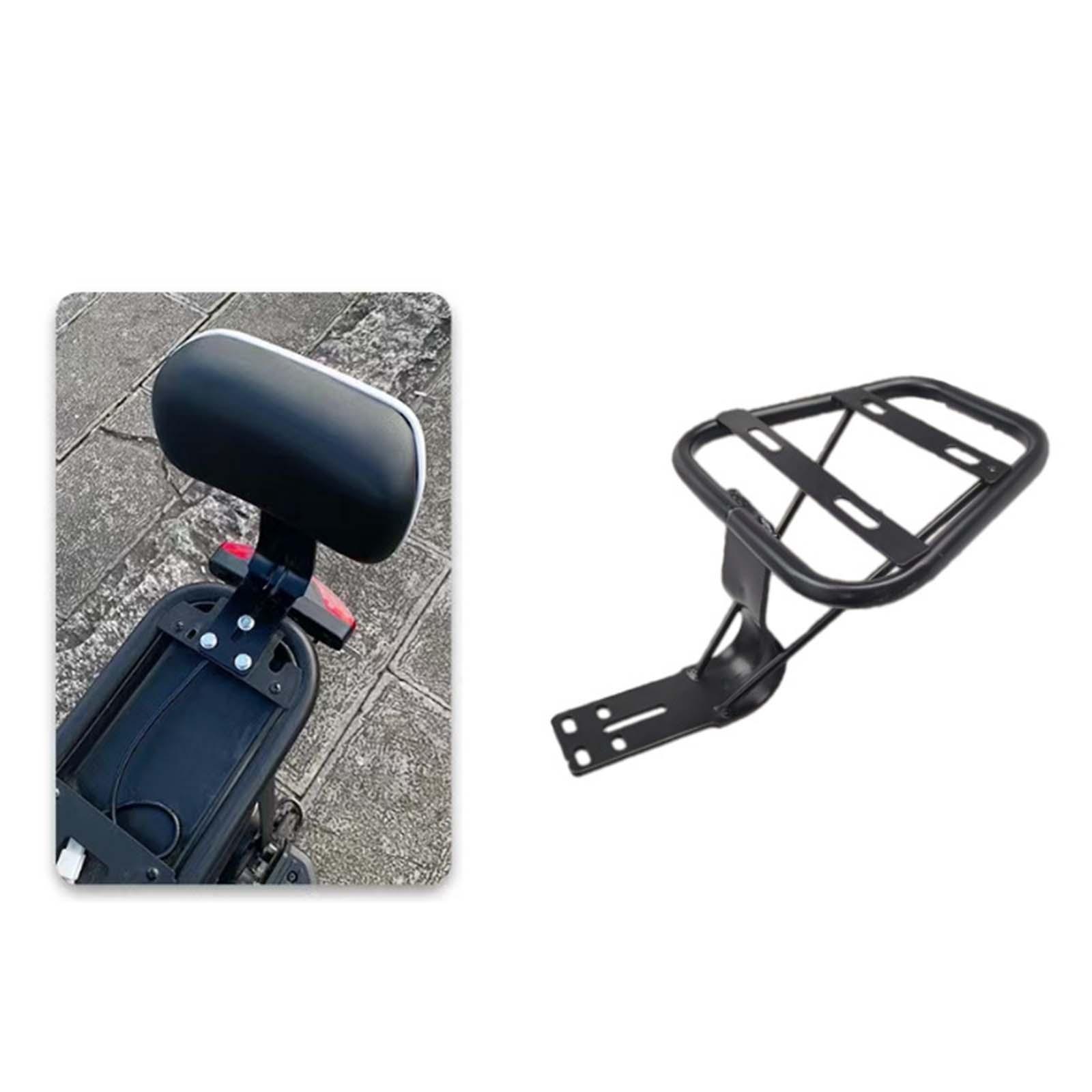 Motorcycle Rear Luggage Holder Support Replace Fittings Durable Shelf Waterproof Metal Easy to Install Backrest Storage Box Rack Basket Rack