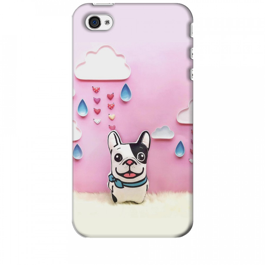 Ốp lưng dành cho điện thoại IPHONE 4 Cún Con Dễ Thương Mẫu 1