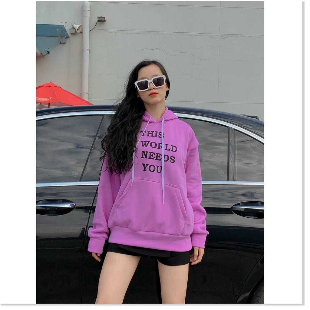Áo hoodies nút ngoại CÓ MŨ CHE NẮNG CẢN GIÓ CHO CHỊ EM / THỜI TRANG 2021 KHANH AN FASHION - M