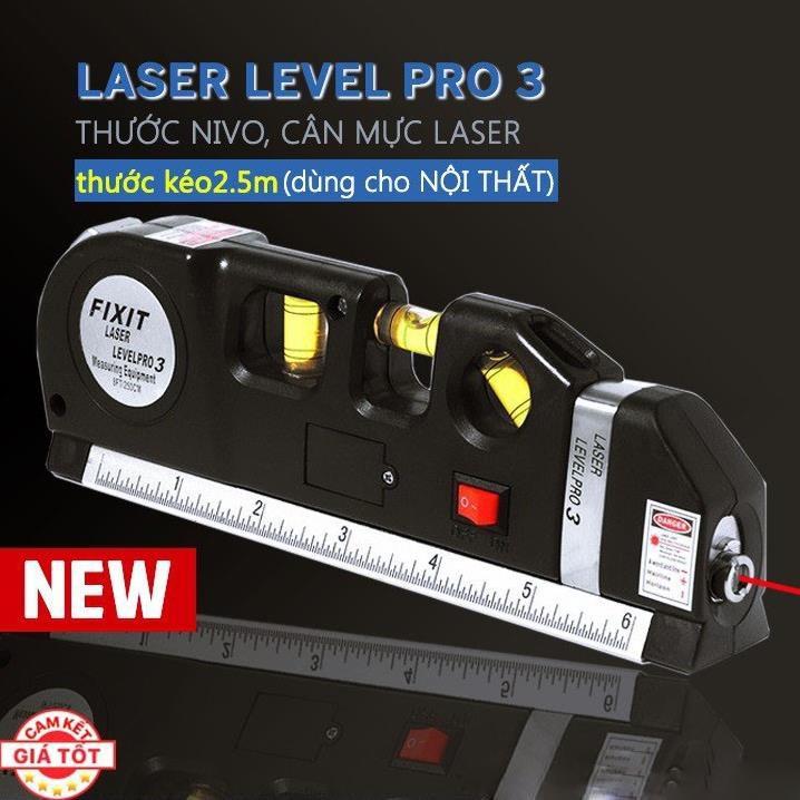 Thước đo khoảng cách bằng tia Laser Nivo Pro3 tiêu chuẩn cao - Thước laze Nivo đa năng