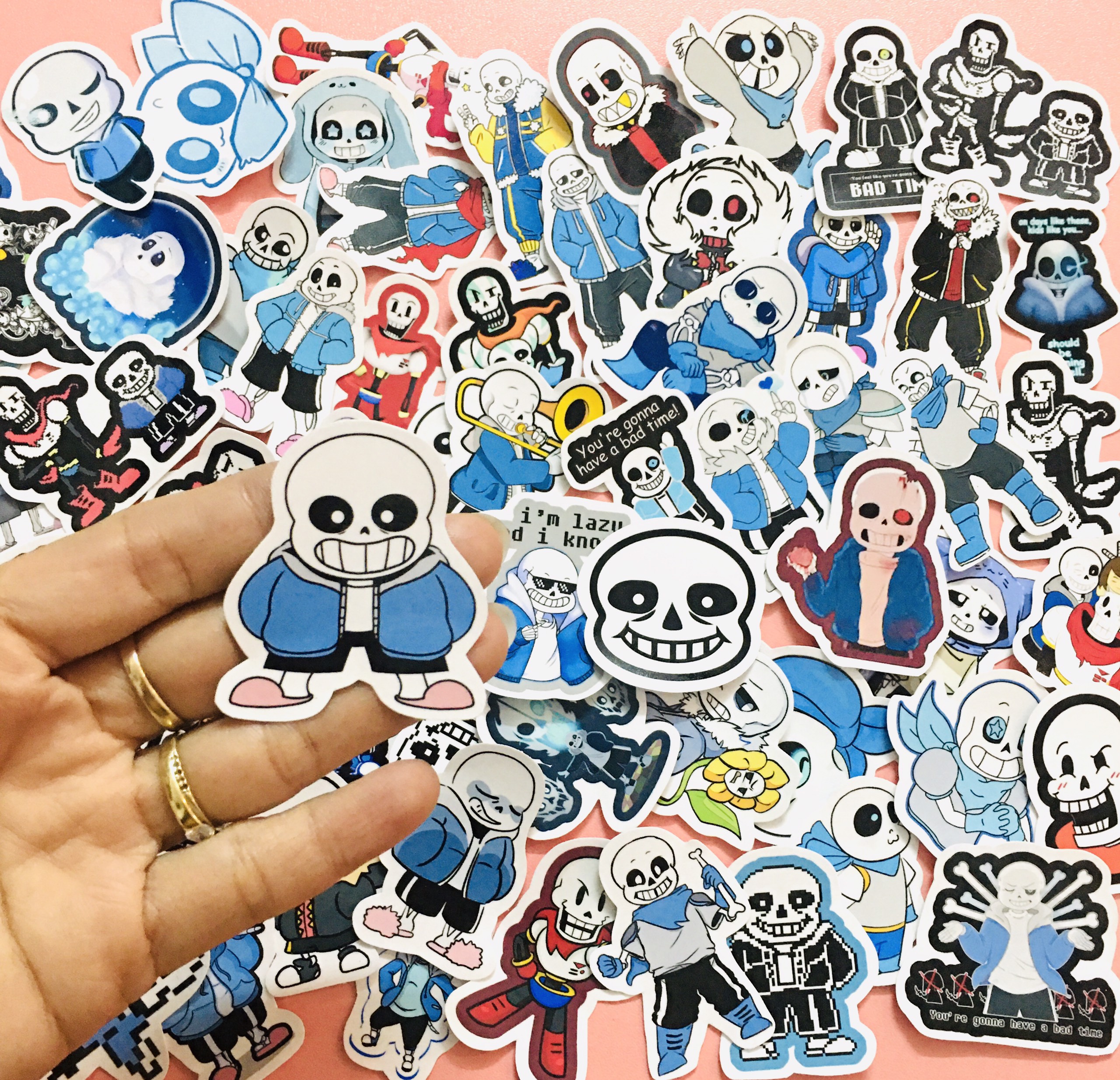 Set 30 Sticker Sans Undertale