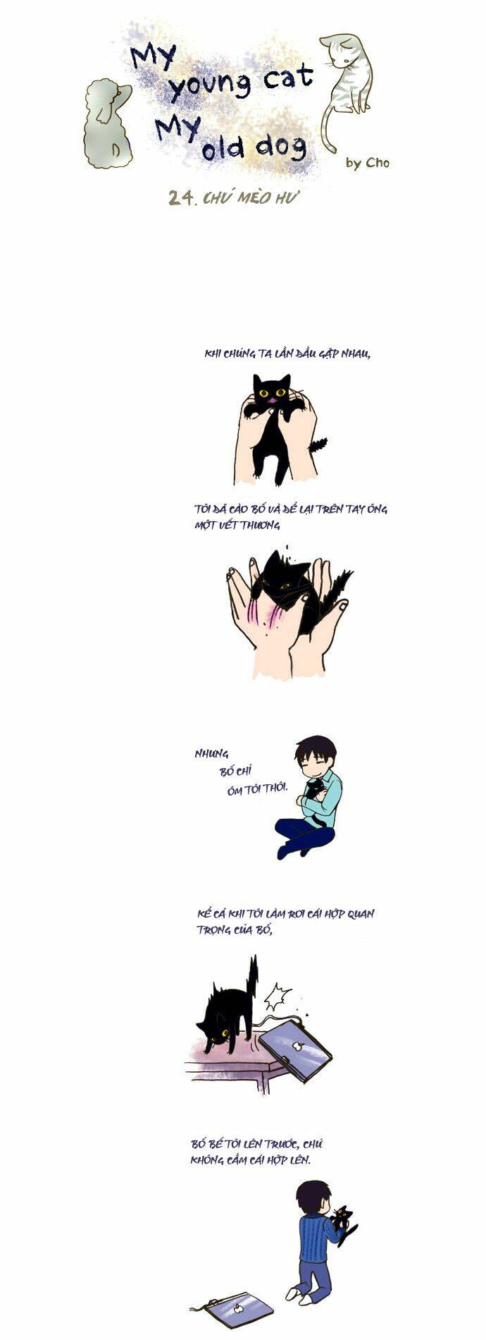 my young cat and my old dog chapter 24 2