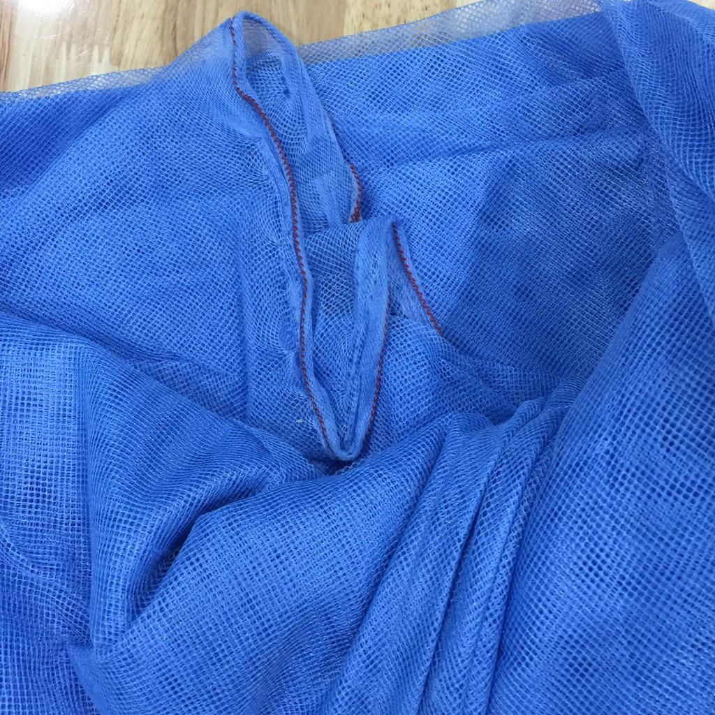 Mùng tuyn màu xanh không của, màn tuyn chống muỗi tuyn dày lỗ nhỏ cao thoáng mát