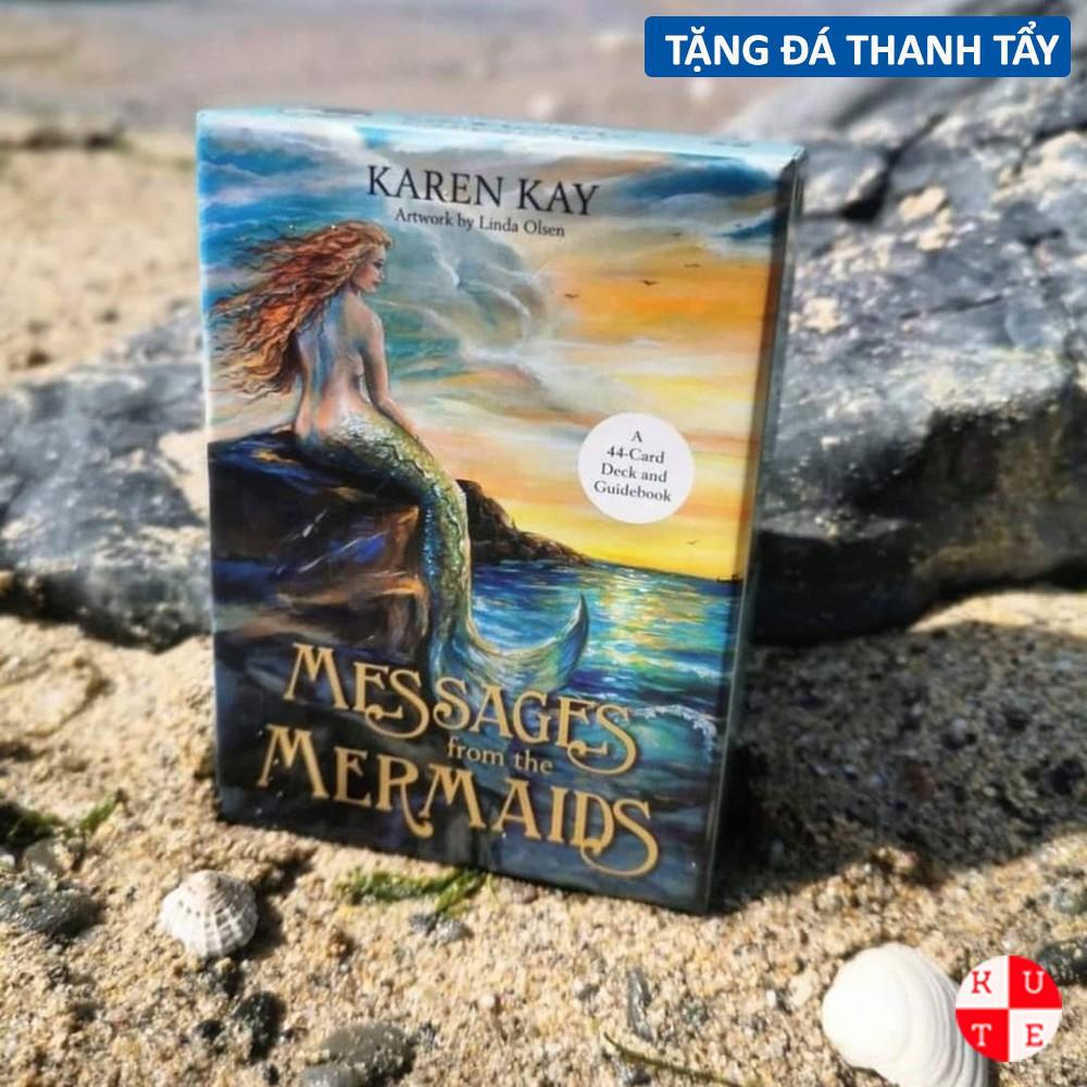 Bài Oracle Messages From The Mermaids 52 Lá Bài Tặng File Tiếng Anh Và Đá Thanh Tẩy