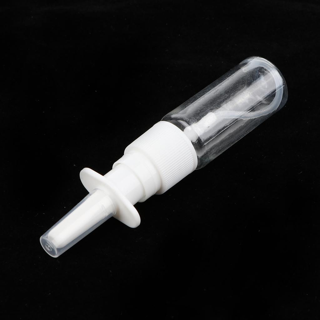 40 Pieces Empty Pump Nose 15ml 30ml Nasal Spray Bottles Perfumes Travel