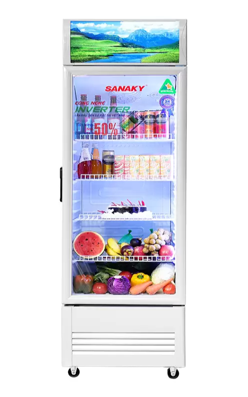 TỦ MÁT INVERTER SANAKY 400 LÍT VH-4089K3 ĐỒNG