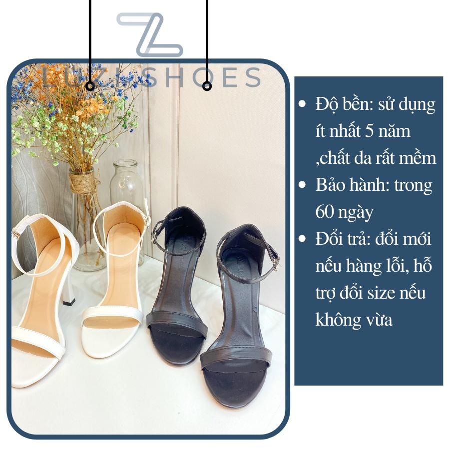Sandal nữ cao gót bít hậu, guốc nữ gót nhọn cao 7P và 11p