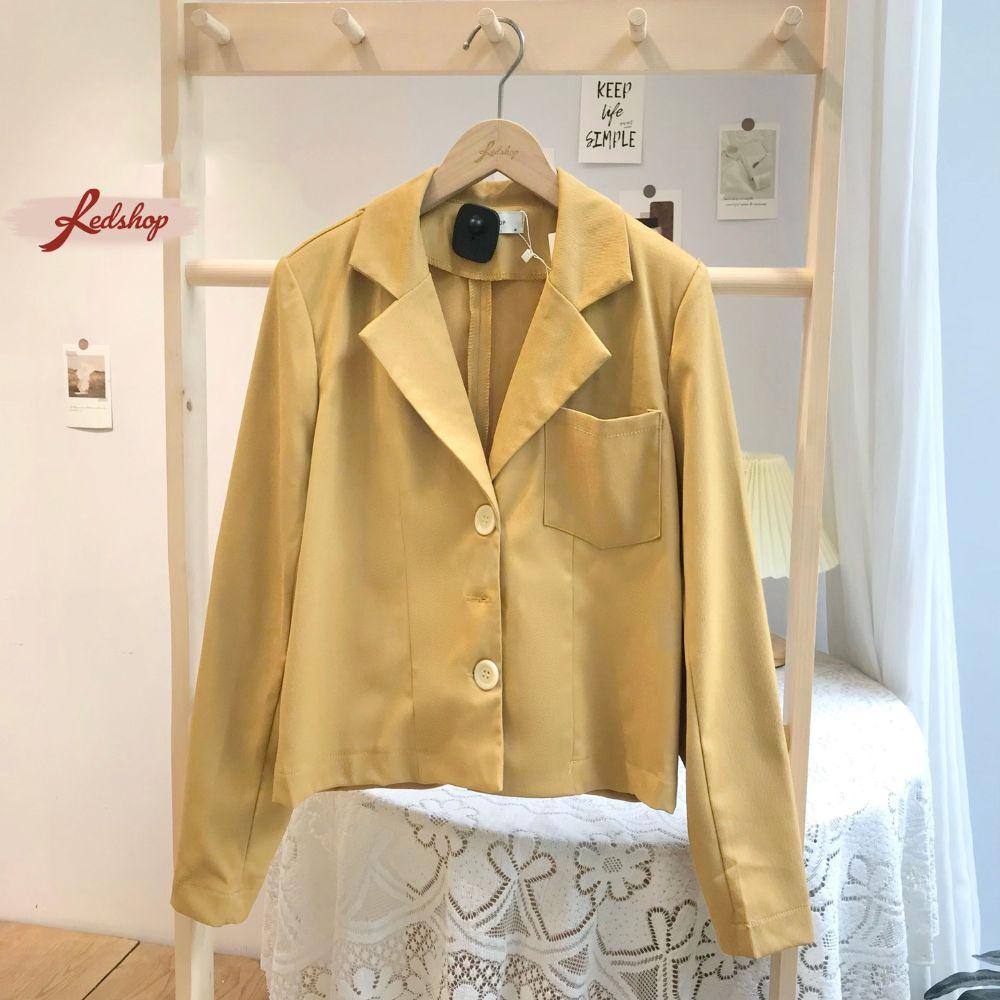 Áo blazer croptop công sở, đi chơi thời trang Hàn Quốc Red Shop_27930