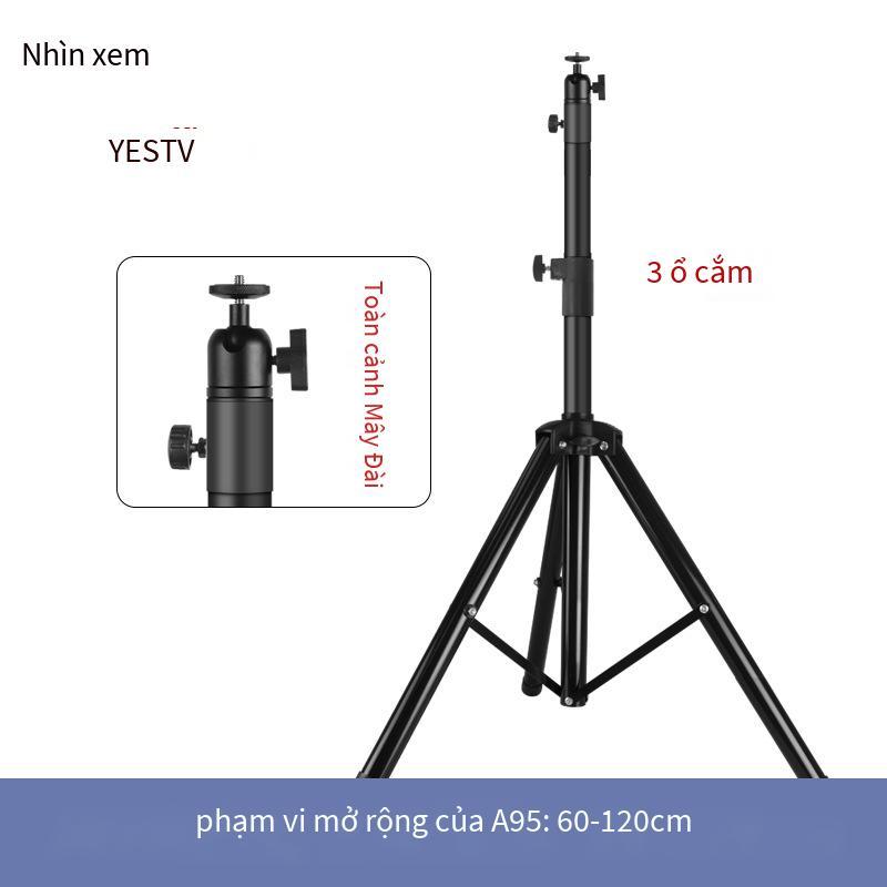 Đảm bảo chất lượng giá đỡ máy chiếu với khay giá đỡ có thể nâng lên chân máy thu nhỏ hỗ trợ mặt đất gói giá đỡ ẩn khung kính thiên văn