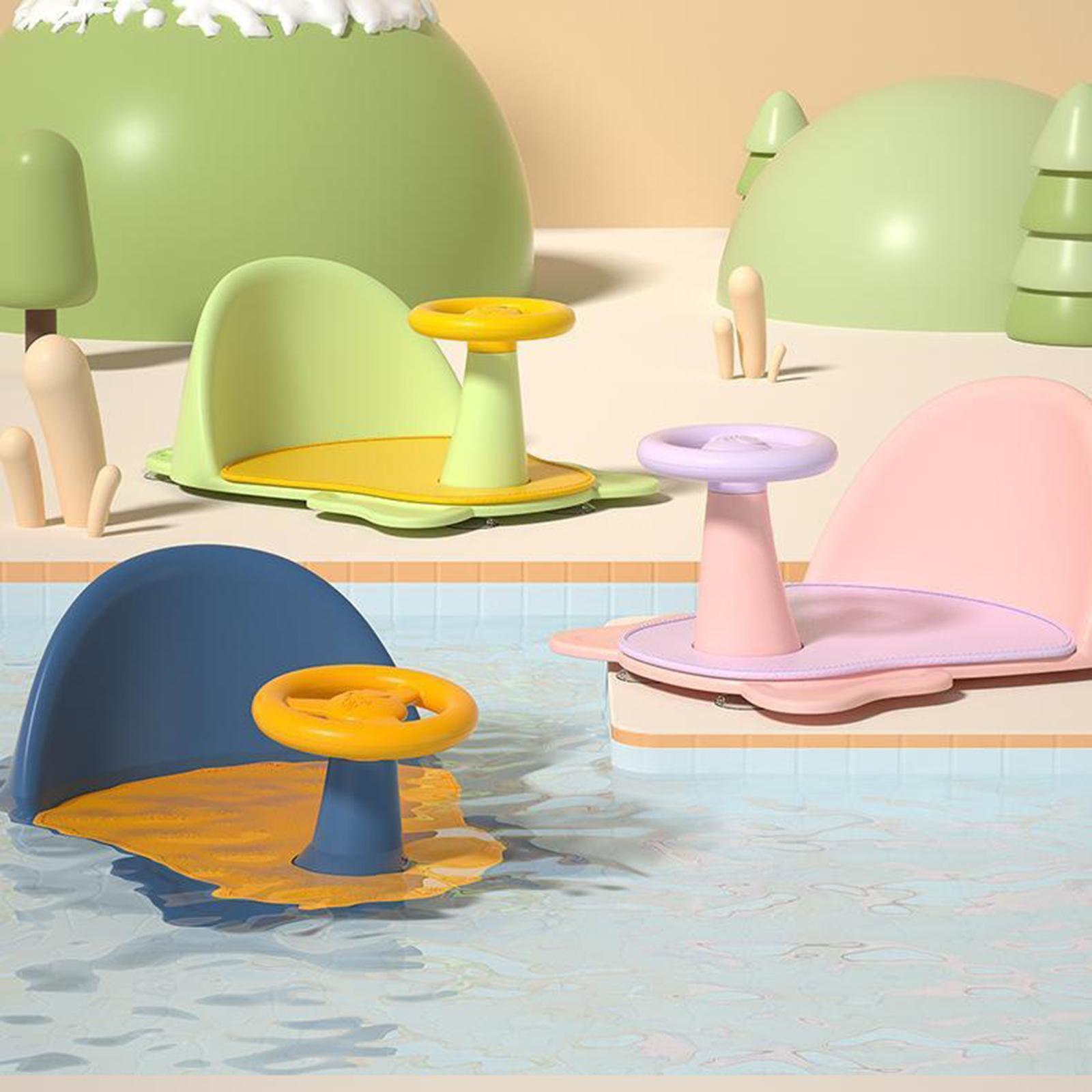 Infants Bath Tub Chair Seat Mat Non Toddlers Bath Seat, for Infant Toddler Boys and Girls