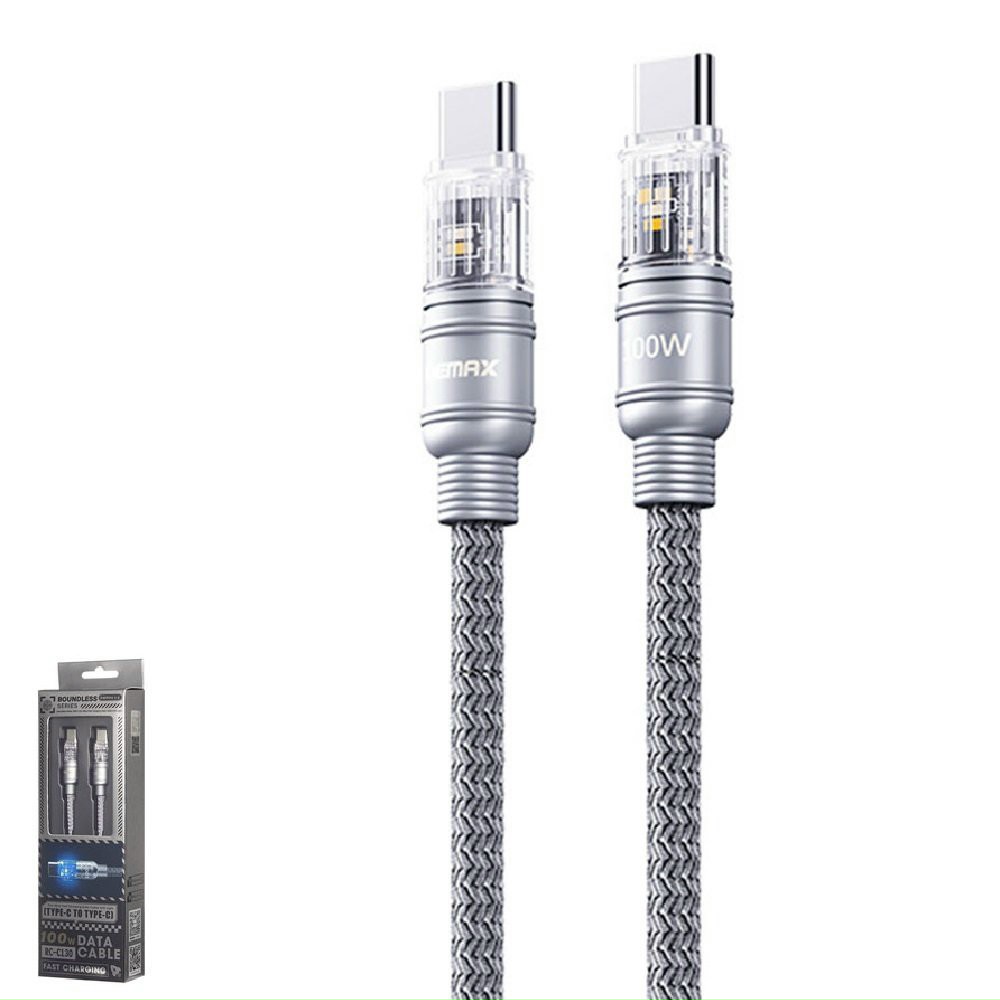 Cáp sạc siêu nhanh 100W Type C to Type C Remax RC-C130  - Hàng chính hãng