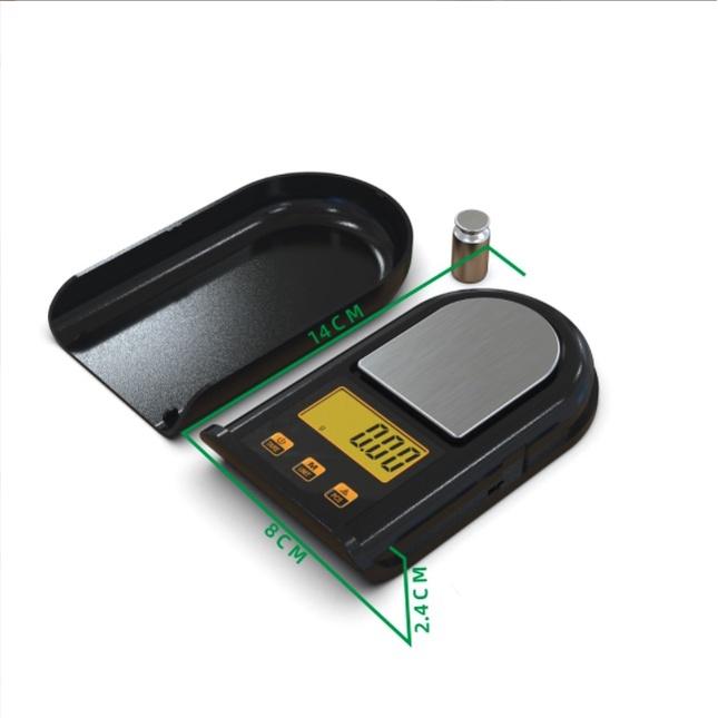 Cân tiểu ly 0.001g - 500g bỏ túi Black Lifedics - cân chính xác ️️