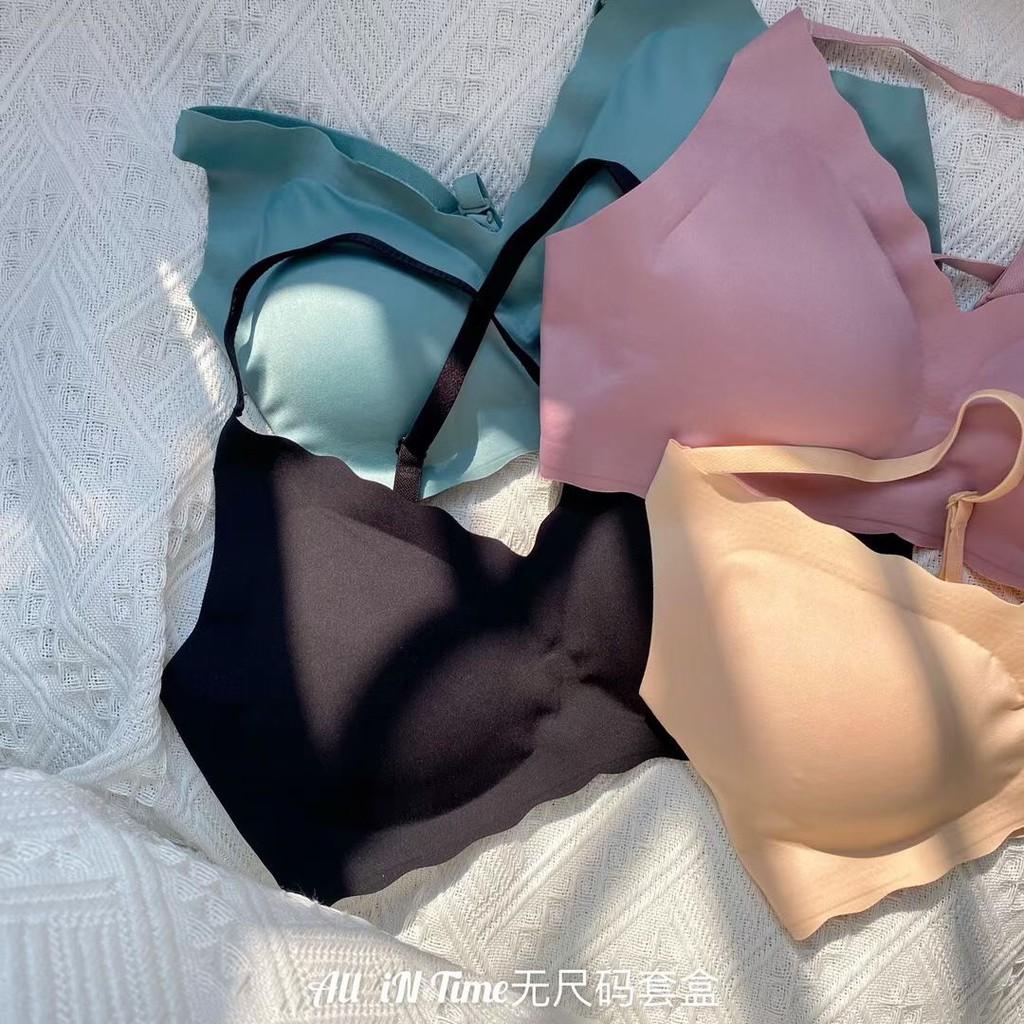 Set bra su đúc trơn không đường may