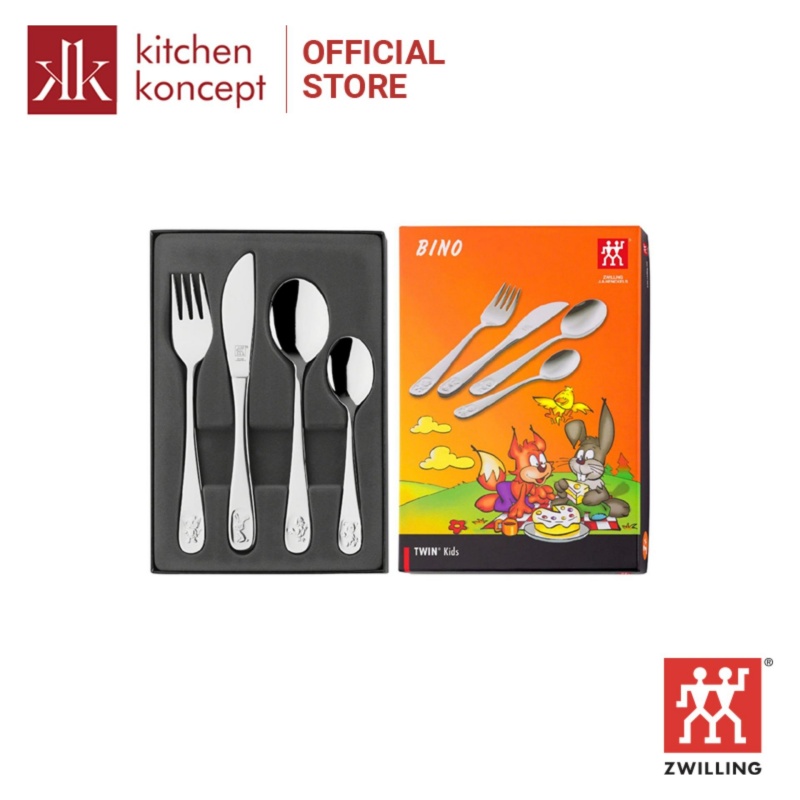 Bộ muỗng nĩa trẻ em Bino Children's flatware ZWILLING - 4 món