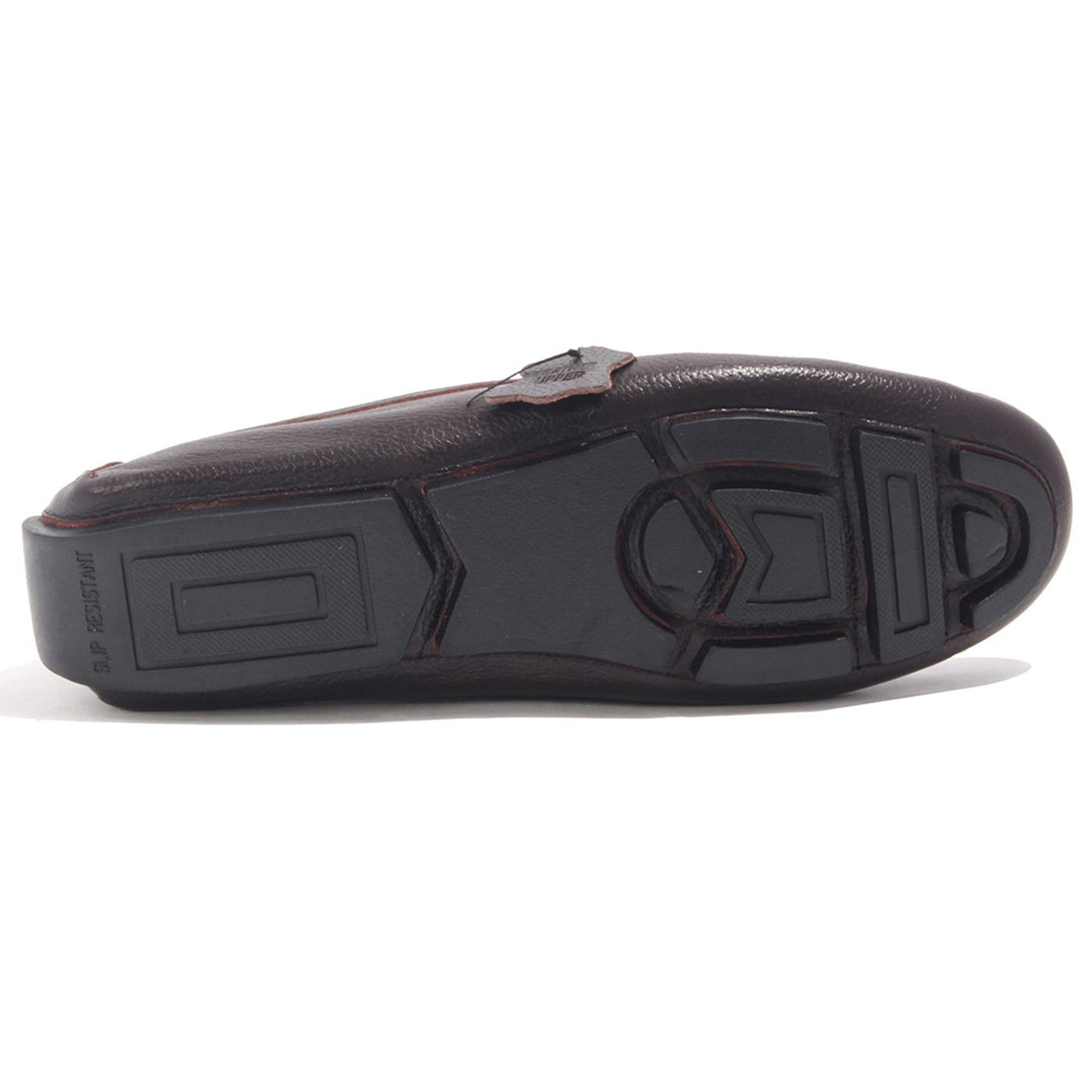 Giày Lười Nam Banuli Nappa Cow Leather Shoes - Moccasin Loafers C8ML2 (Da Bò Nappa Mềm Dẻo, Đế Siêu Nhẹ, Chống Trượt, Bảo Hành Trọn Đời)