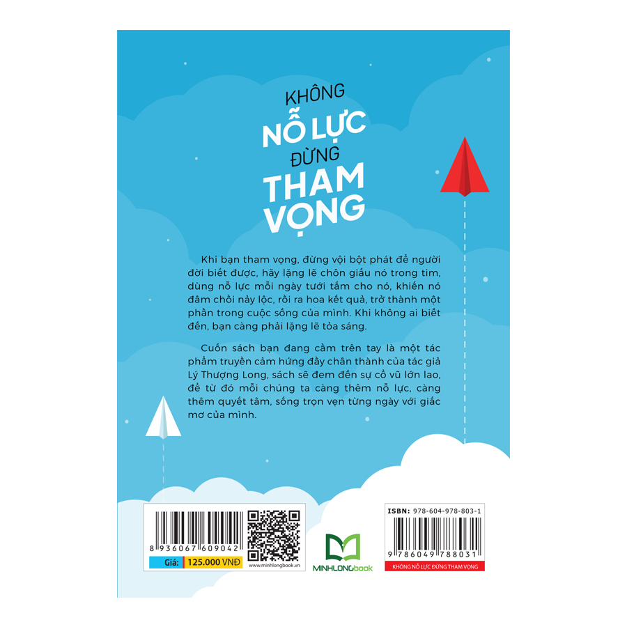 Sách- Không Nỗ Lực Đừng Tham Vọng